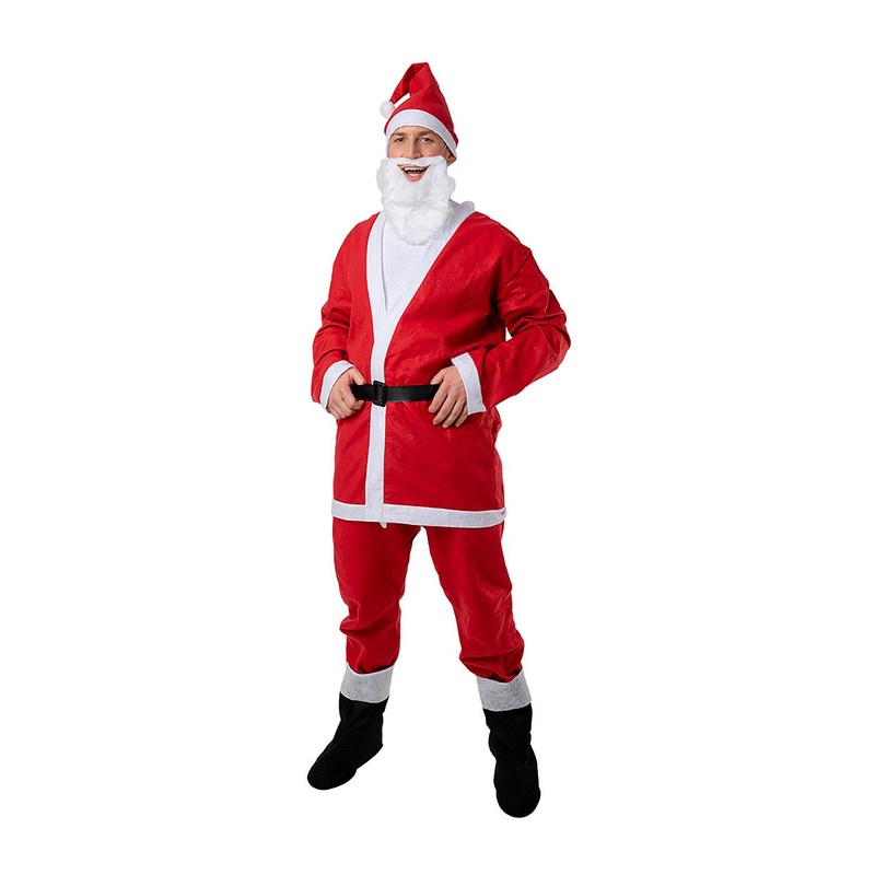 Santa Costume (6 Piece) - Men 44" Chest