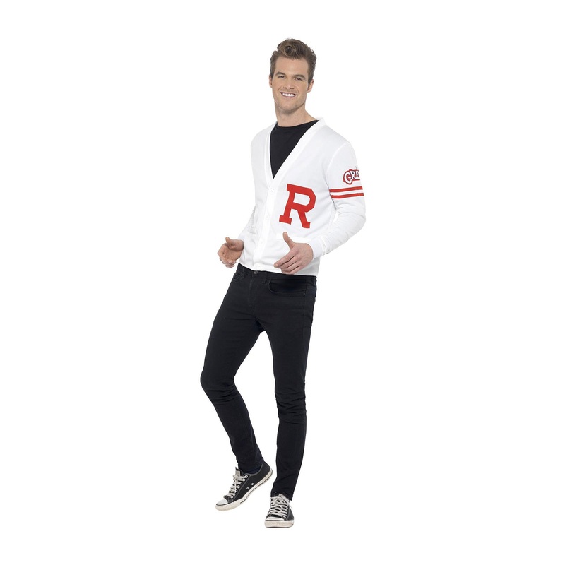 Smiffys - Grease Rydell High Prep Sweater - Men 38-40" Chest
