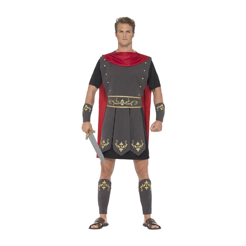 Smiffys - Roman Gladiator Costume - Men 34-36" Chest