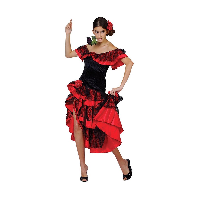 Spanish Senorita Costume - Women UK 10-12