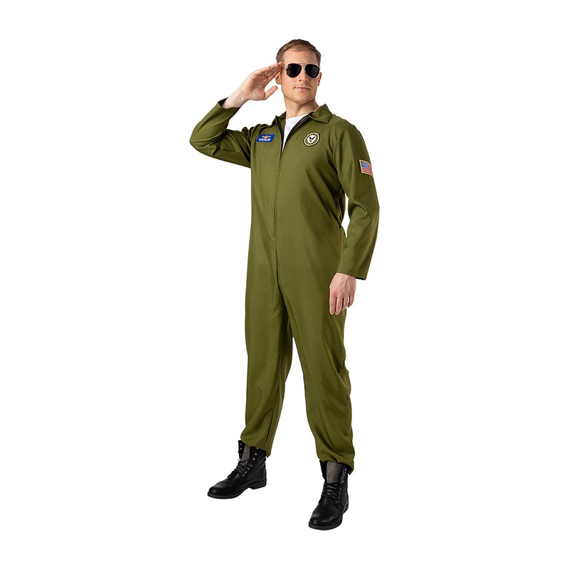 Top Shot Pilot Costume - Men 37" Chest
