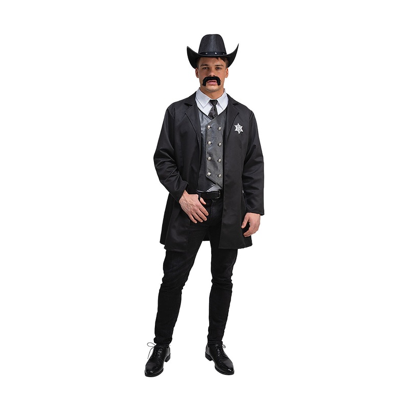 Western Sheriff Costume - Men 41" Chest