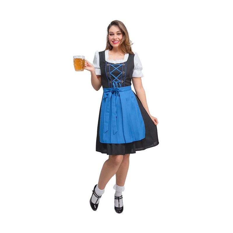 Wicked Costumes - Bavarian Dirndl Dress - Women UK 10-12
