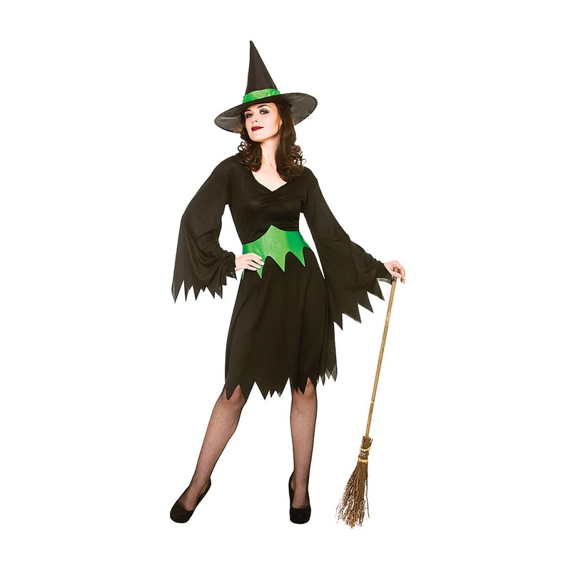 Wicked Witch Costume - Women Up to UK 16
