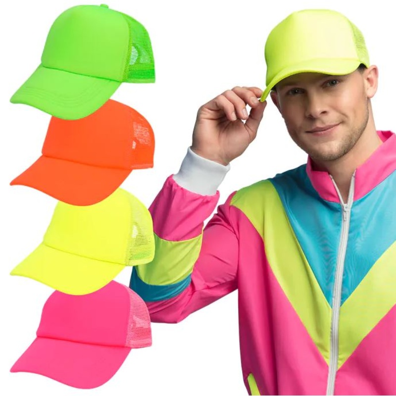 Boland - 90s Neon Cap - Adult Pink