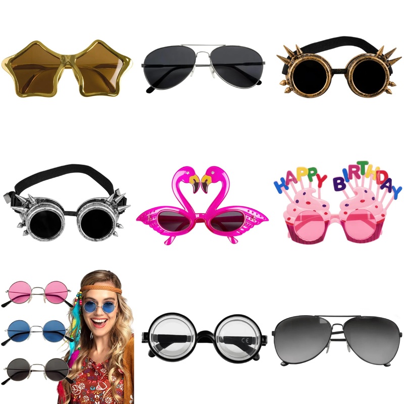 Boland - Party Glasses - Adult Shinepunk