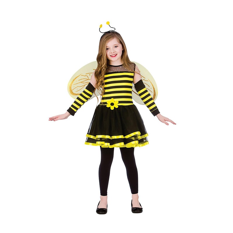 Bumblebee Costume - Girls Age 3-4