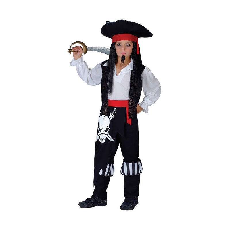 Captain Blackheart Pirate Costume - Boys Age 3-4