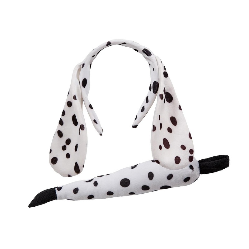 Dalmatian Dog Ears & Tail - Child