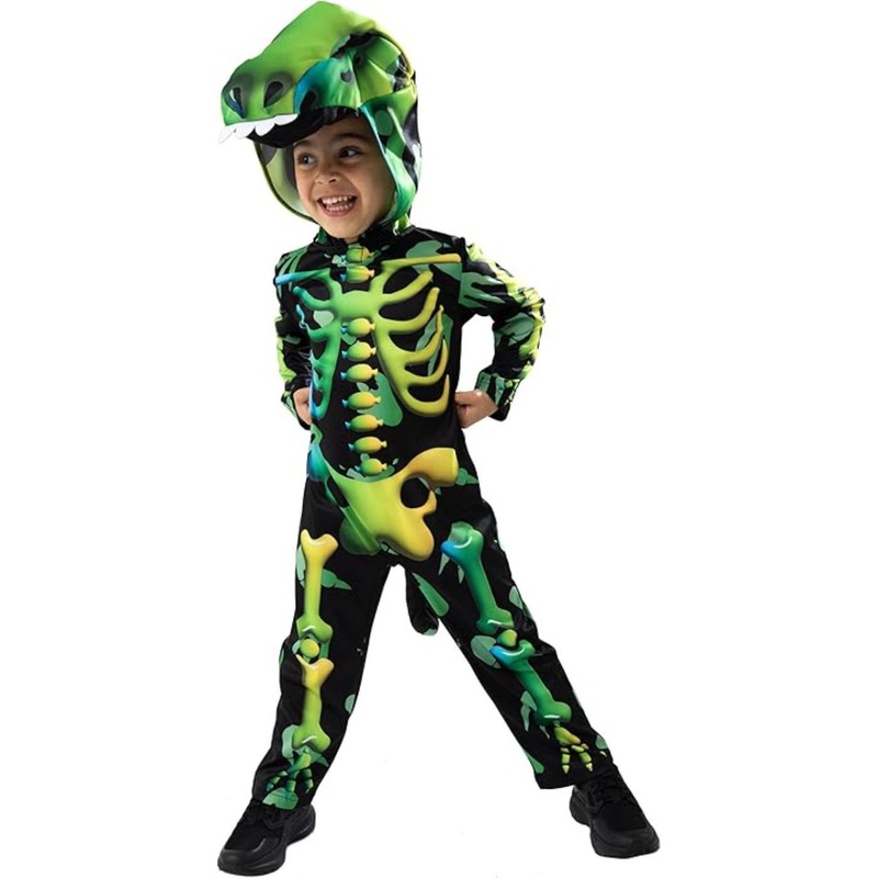 Dinosaur Skeleton Costume - Child Age 2-3