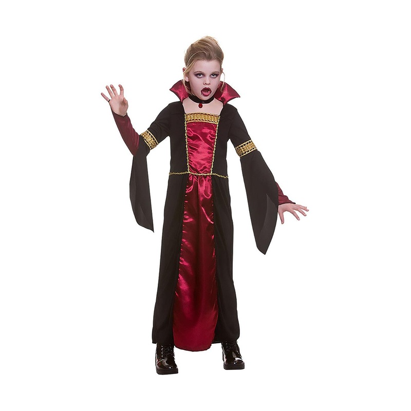 Gothic Vampiress Costume - Girls Age 5-7