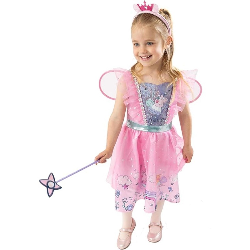 Peppa Pig Fairy Costume - Girls Age 1-2