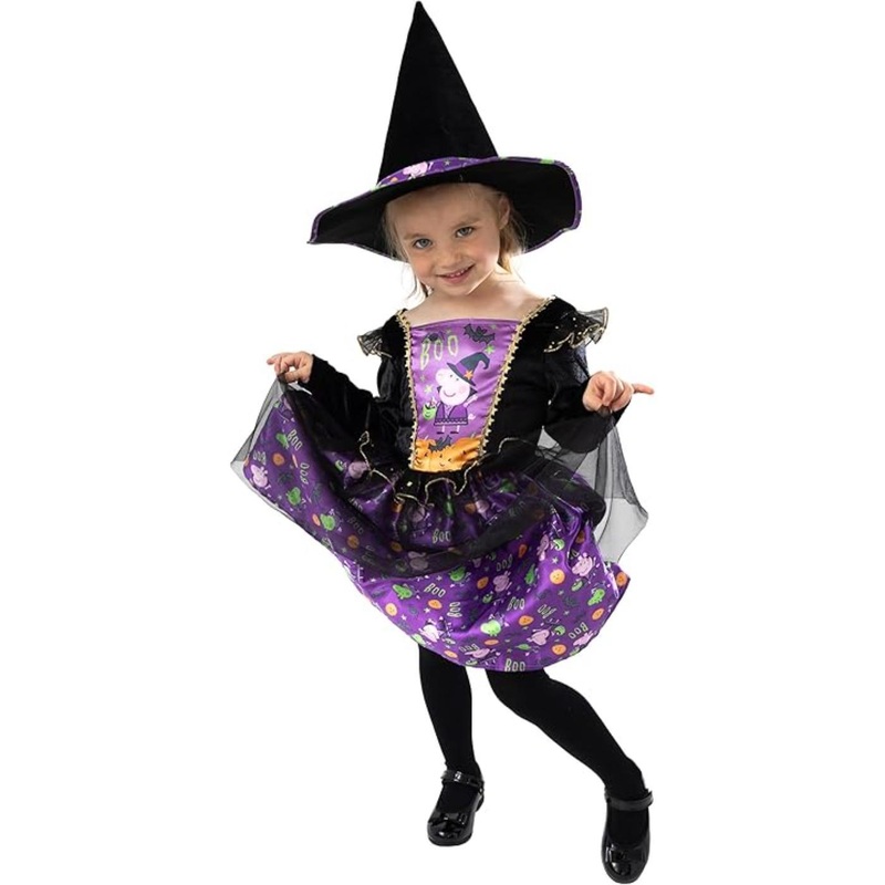 Peppa Pig Witch Costume - Girls Age 1-2