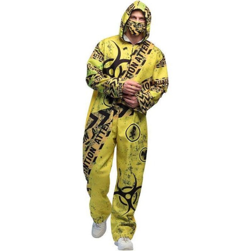 Radiactive Hazmat Costume - Men UK40-42