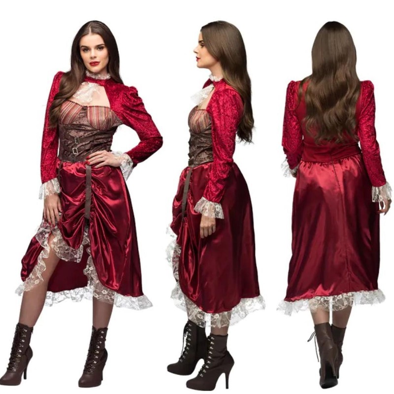 Steampunk Almira Costume - Women UK 8-10