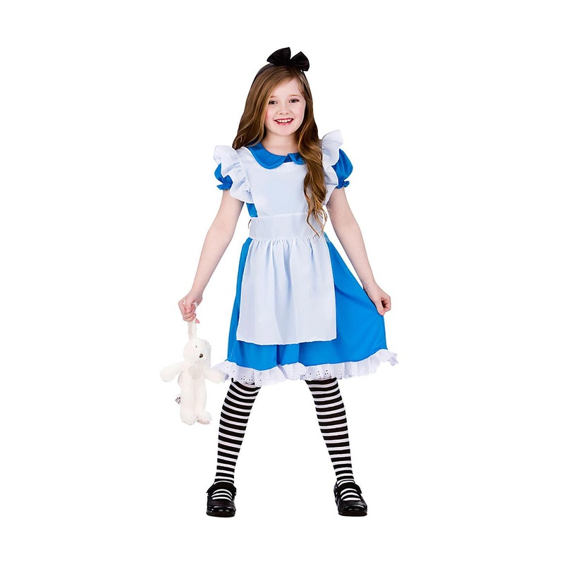Storybook Alice in Wonderland Classic Costume - Girls Age 3-4