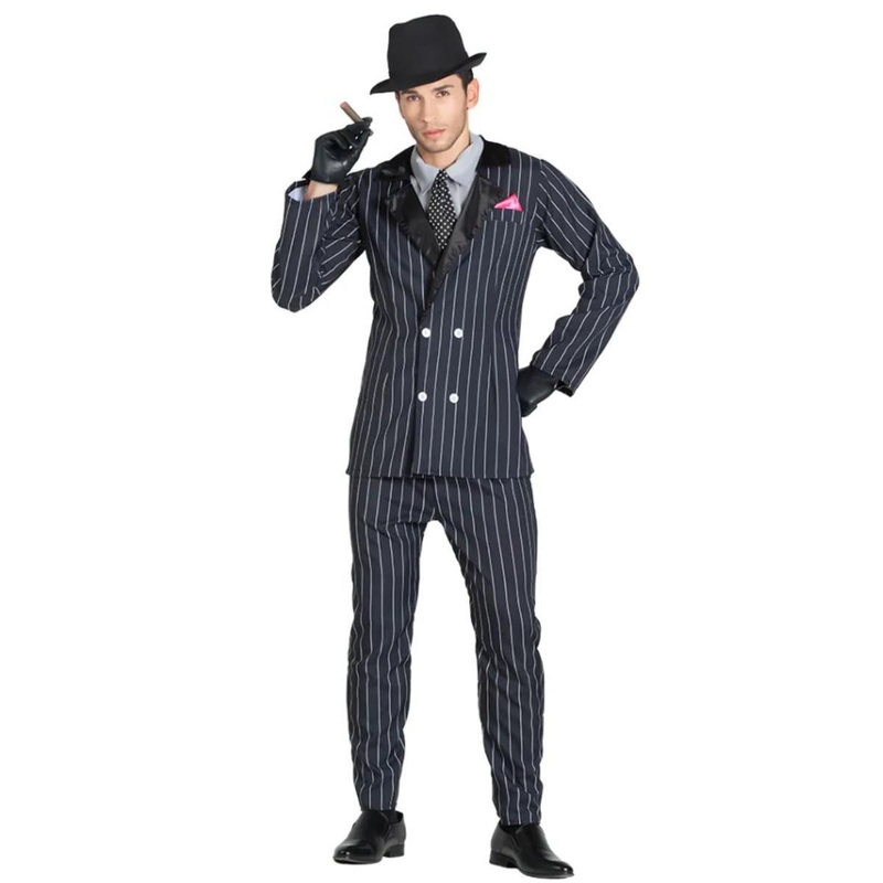 The Boss Gangster Costume - Men Small