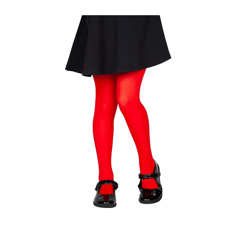 Tights (Red) - Child Age 4-6
