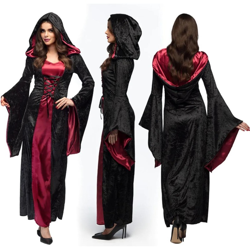 Vampire Mistress Costume - Women UK 8-10
