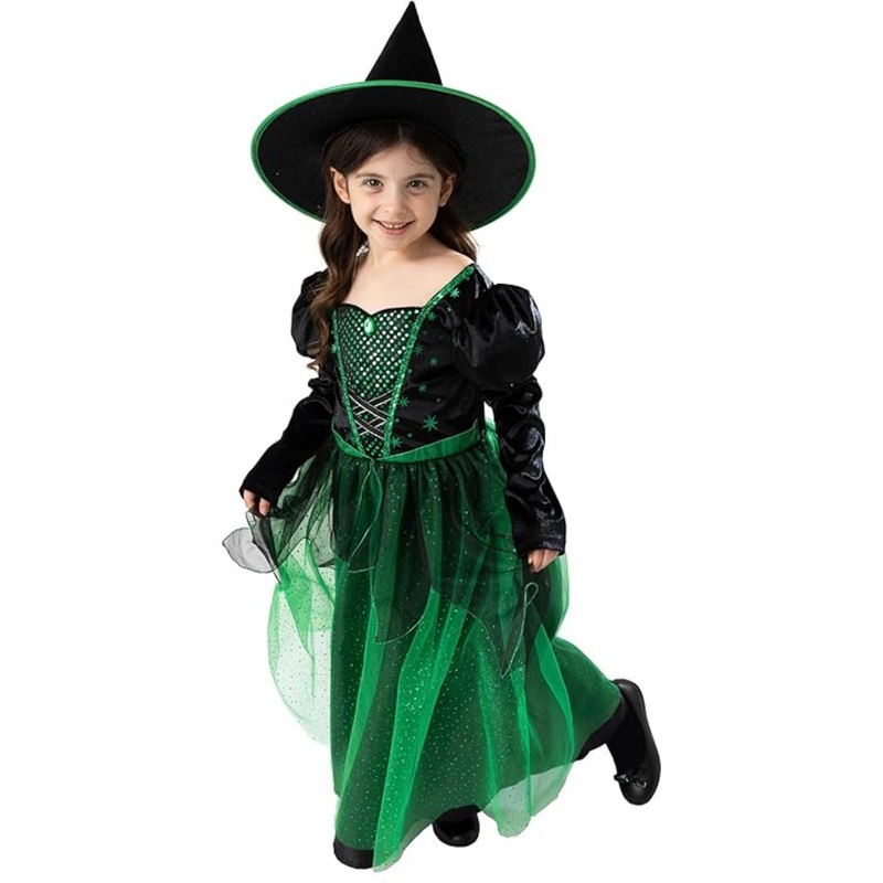 Wicked Witch Costume - Girls Age 4-6