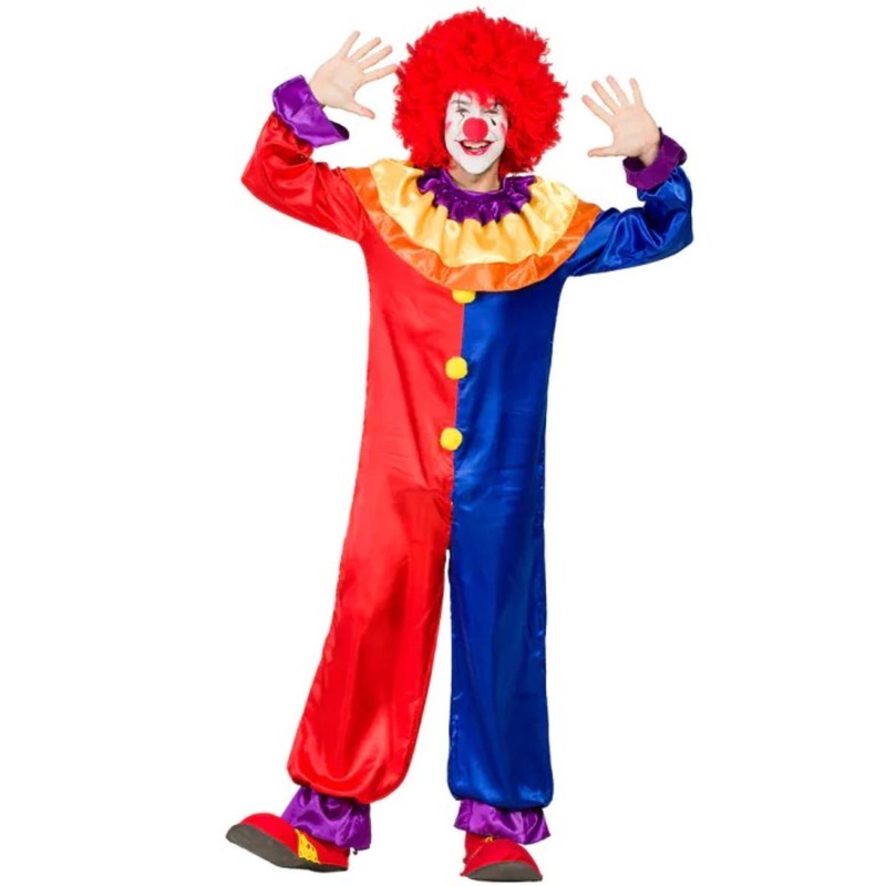 Zeppy Clown Costume - Men Medium/Large