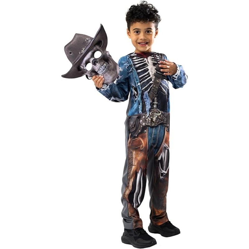 Zombie Ghoul Cowboy Costume - Child Age 3-4