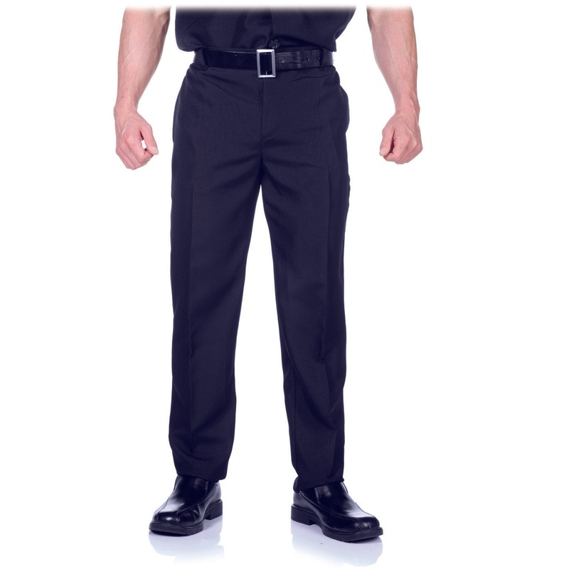 Black Mens Adult Costume Pants Adult One Size
