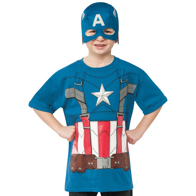 Captain America Retro T Shirt L
