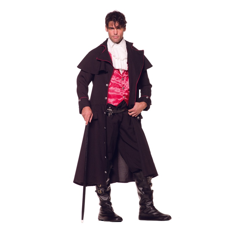 Count Mens Adult Vampire Costume Adult One Size