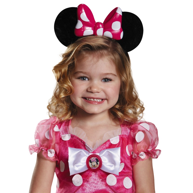 Pink Minnie Lite-Up Child Ears One Size Child