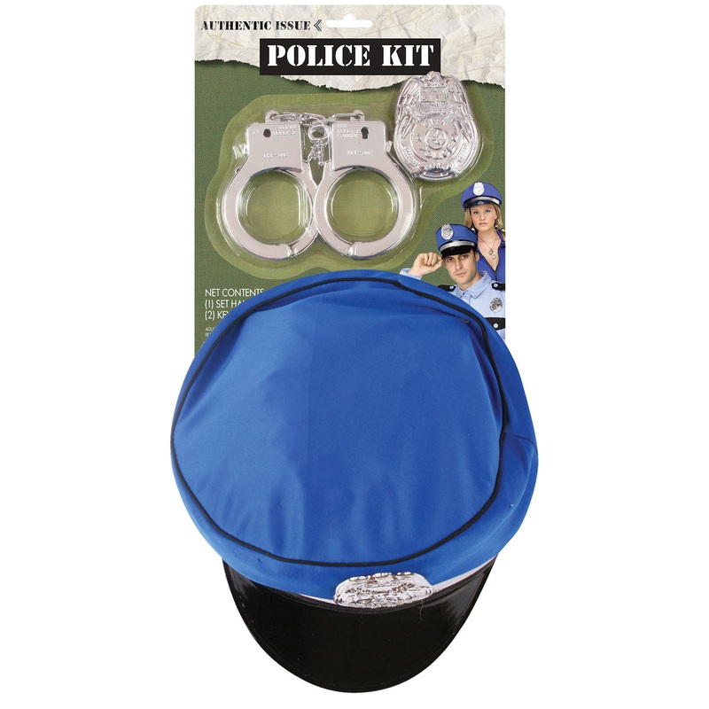 Policeman Adult Costume Kit Adult One Size