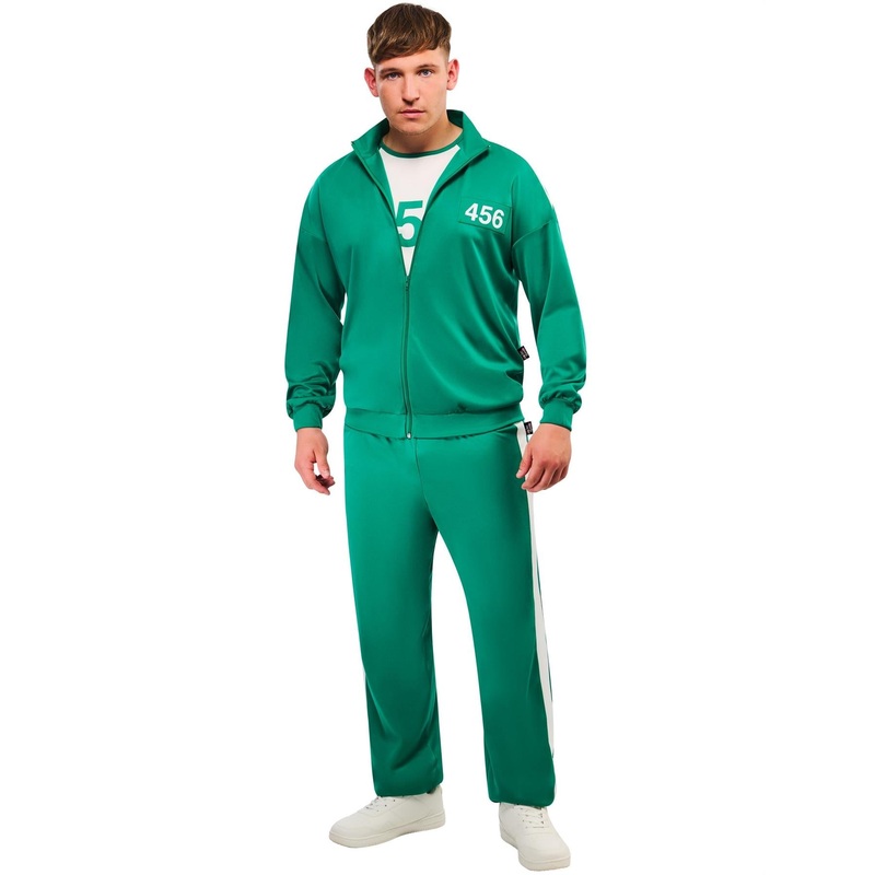 Squid Games Player 456 Costume - Men 34" Chest
