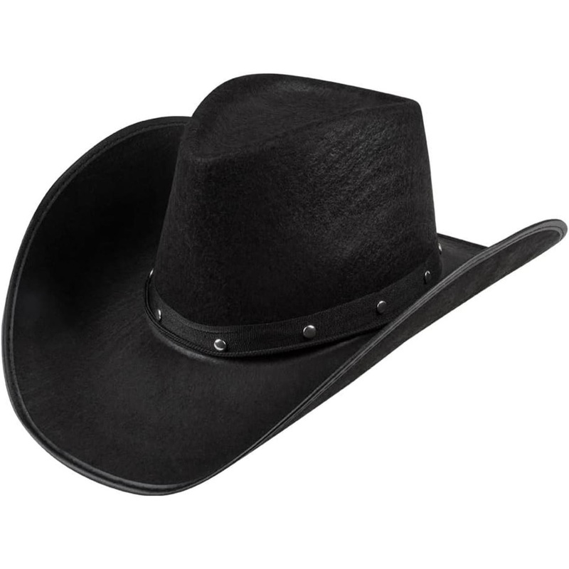 Wichita Cowboy Hat (Black) - Adult
