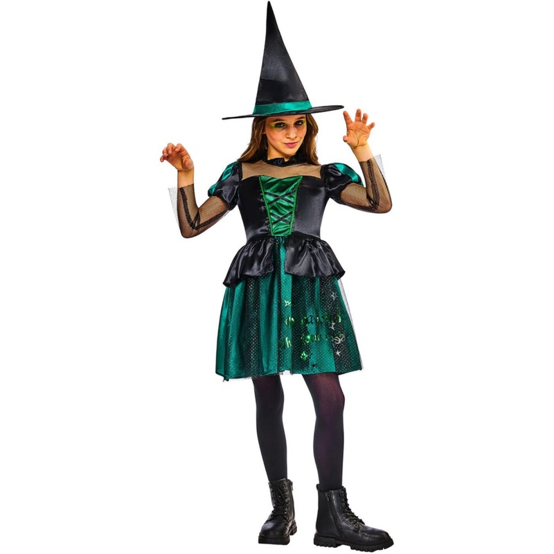 Wicked Witch of The West Costume - Girls Age 5-6
