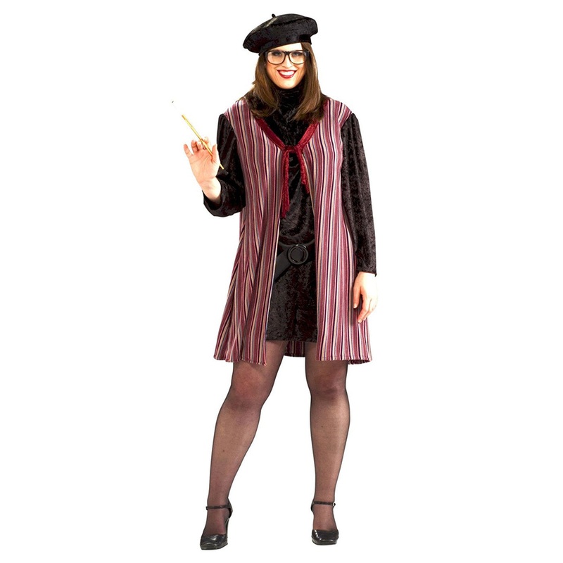 Beatnik Chick Womens Adult Costume PLUS