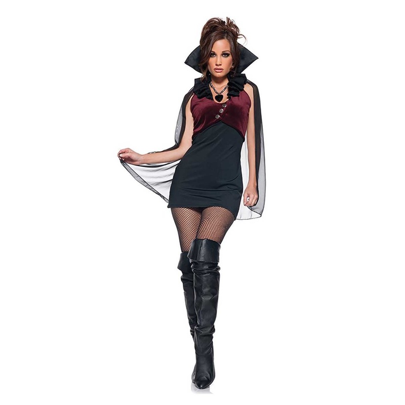 Black Eternity Gothic Vampire Costume S(6-8)