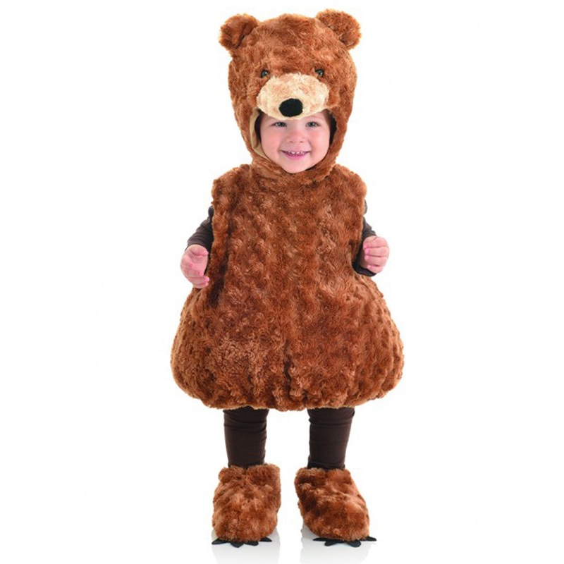 Brown Baby Teddy Bear Costume M (18-24 Months)