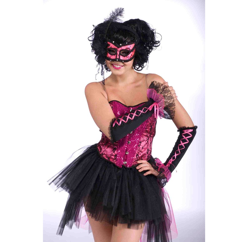 Burlesque Half Mask Accessory One Size