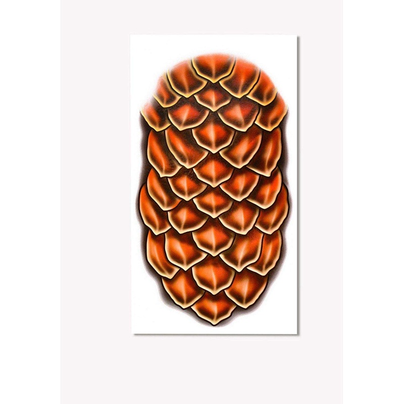 Dragon Scales Large Costume Temporary Tattoo One Size