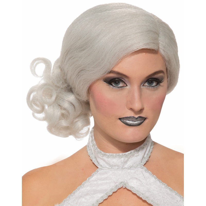 Enchanted Elegance White Wig One Size Fits Most
