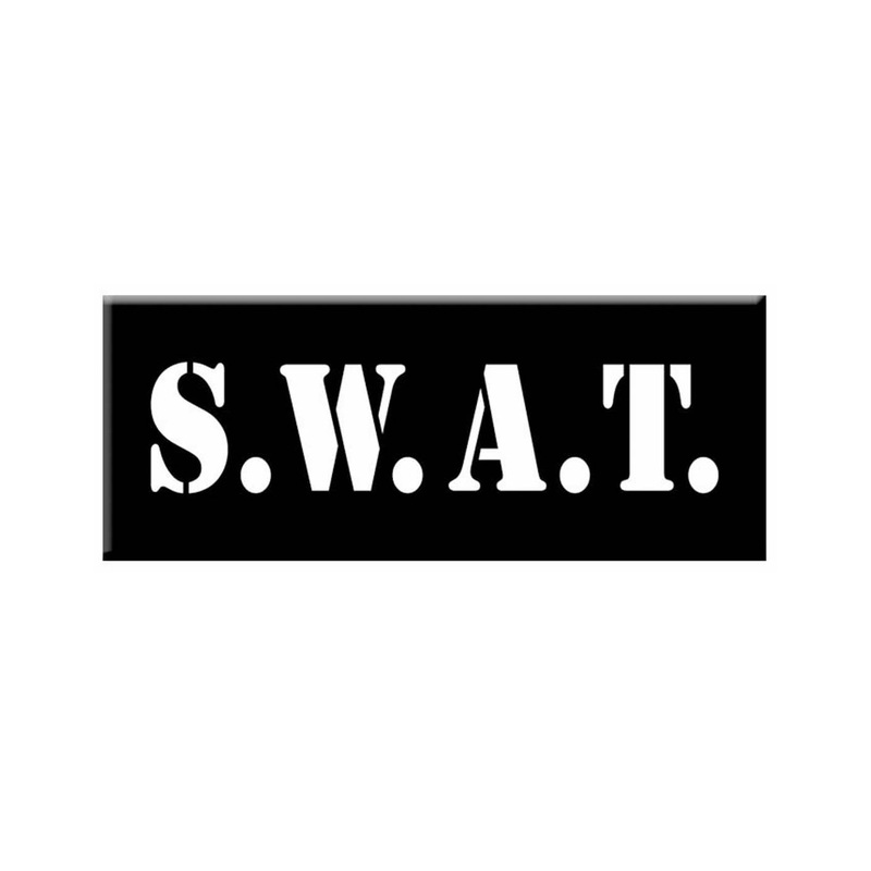 Swat Iron On Applique Accessory One Size