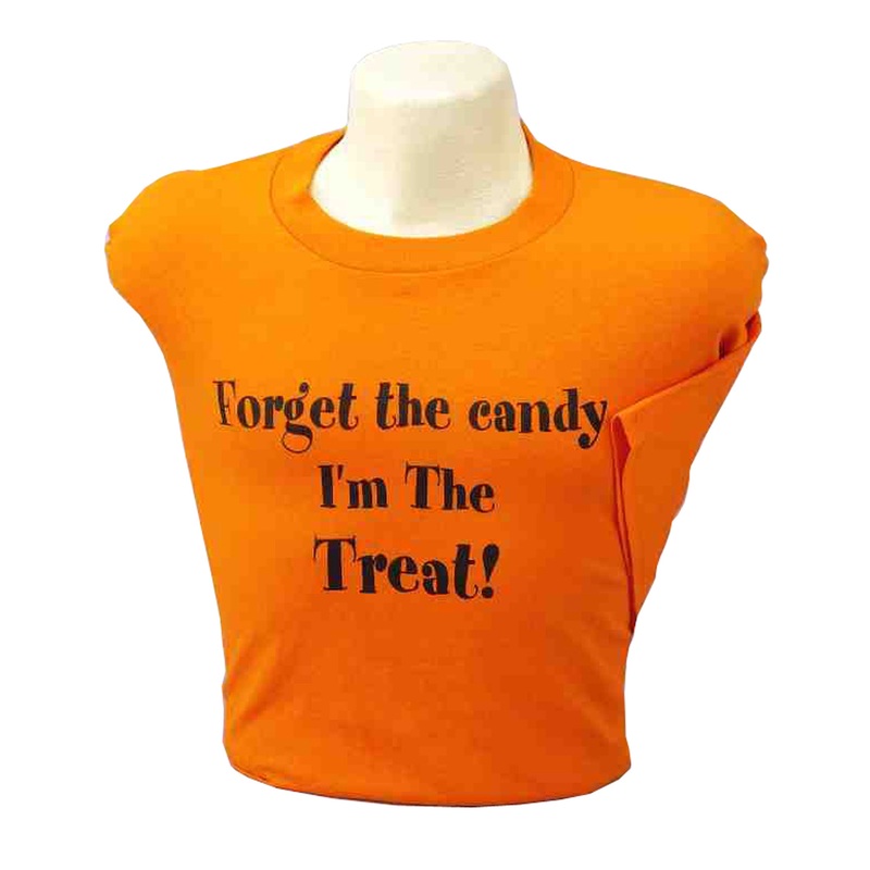 T-Shirt-Forget The Candy Adult Women One Size