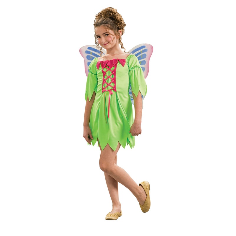 Butterfly Fairy With Wings Costume M