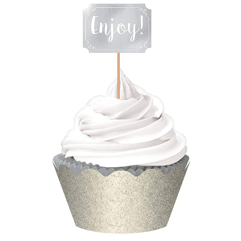 Cup Cake Party Glitter Kit Pink