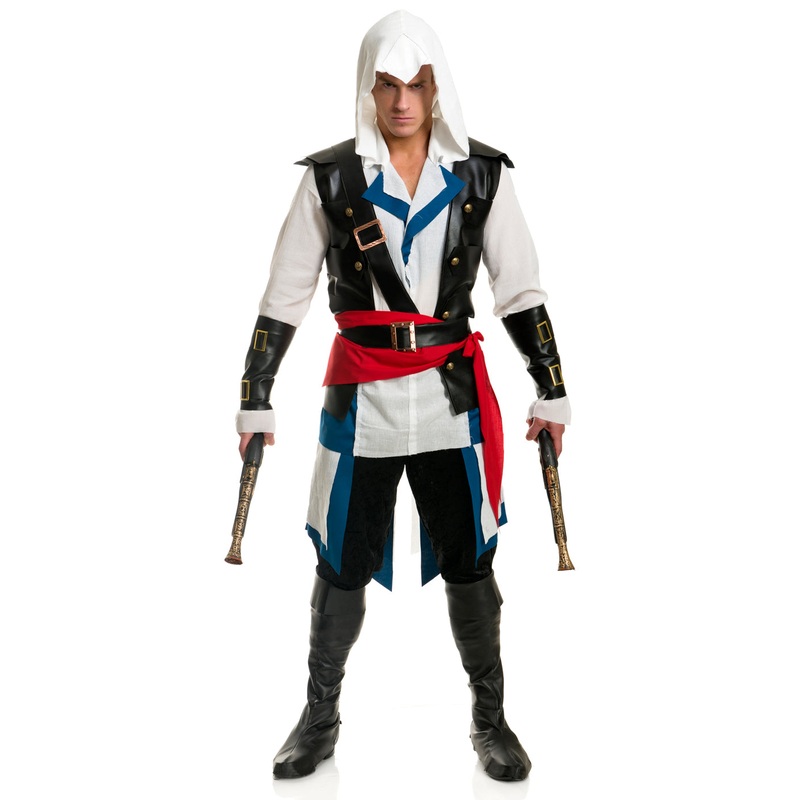 Cutthroat Pirate Man Costume Large