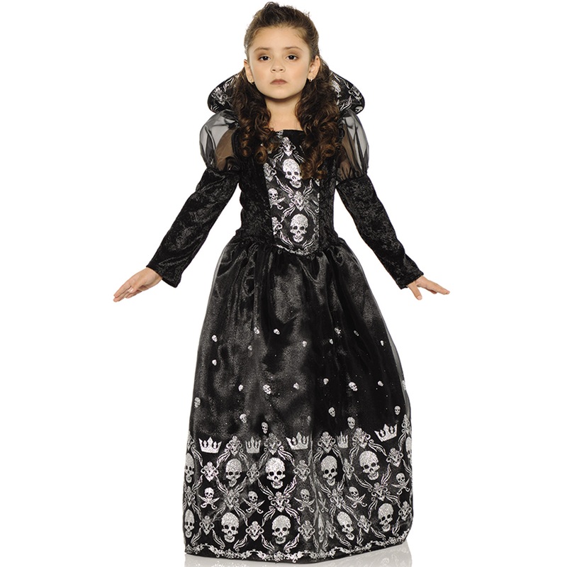 Dark Princess Girls Evil Ruler Halloween Costume Large