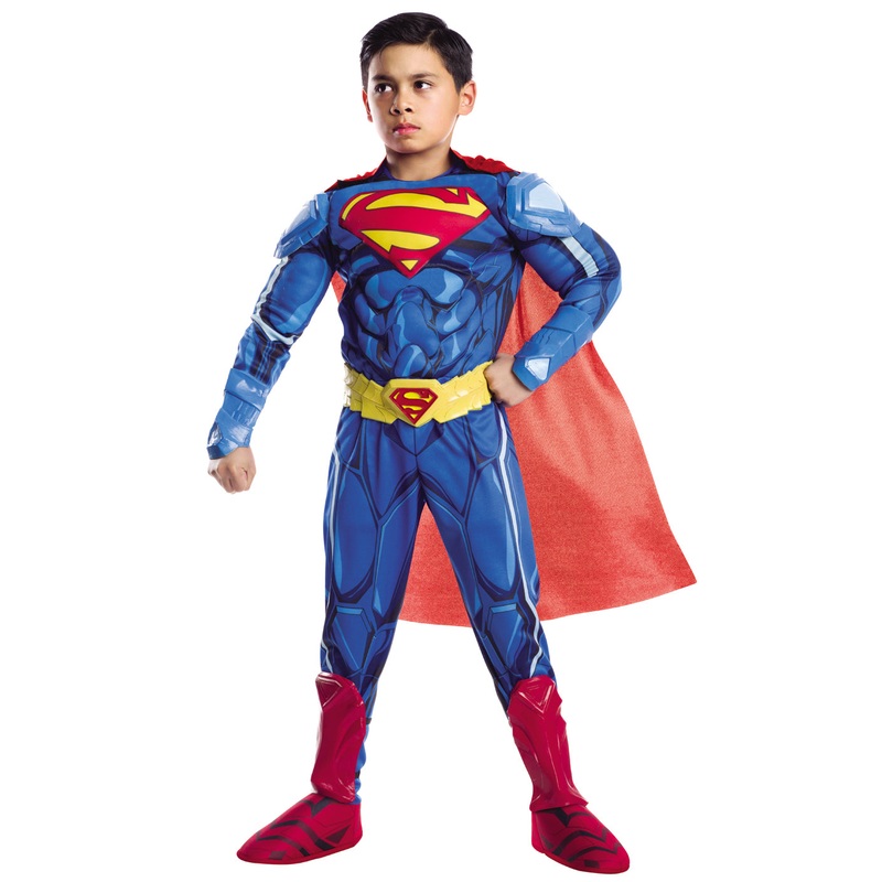 DC Comics Premium Armored Ultimate Superman Boys Costume M