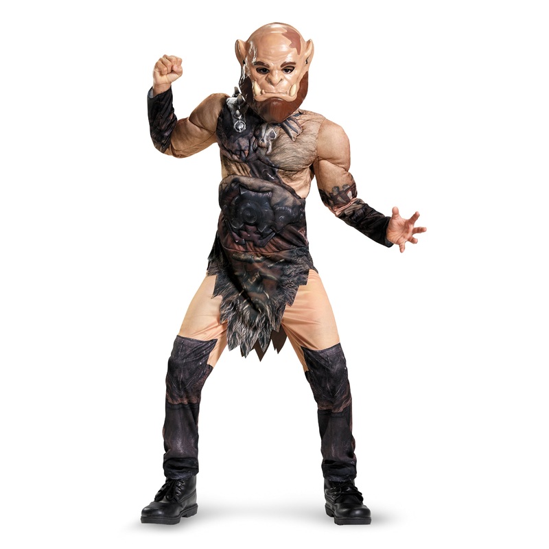 Warcraft Movie Orgrim Boys Costume M(7-8)