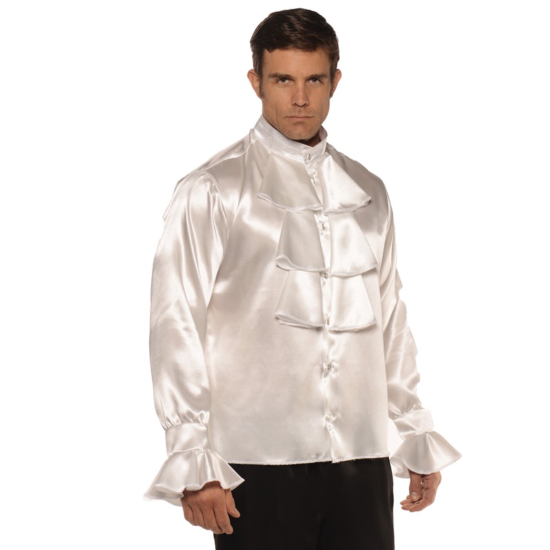 White Goth Shirt One Size