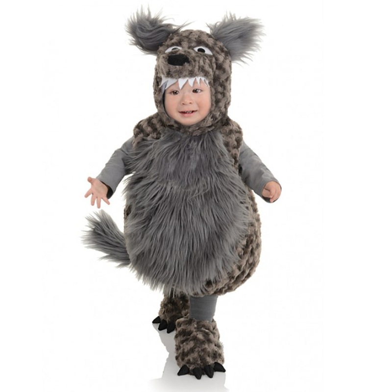 Wolf Animal Costume Toddler XL